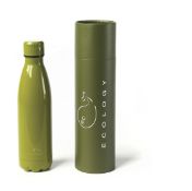 70 X 500 Ml Premium Reusable Stainless Steel Water Bottle - Branded Ec Ecology - Khaki Colour