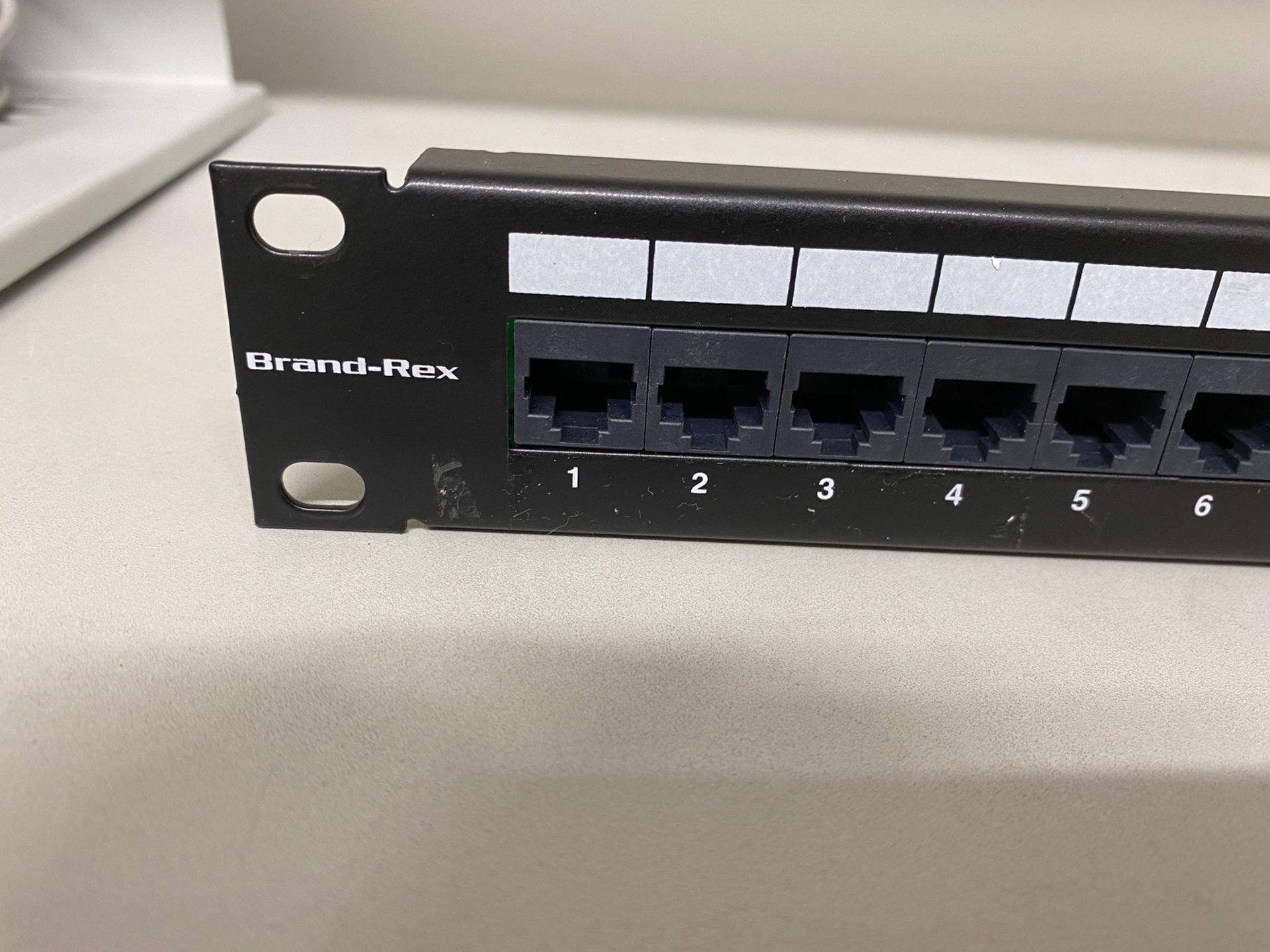 Brand-Rex 1u Ethernet 24 way patch bay. Giga plus - Image 2 of 3