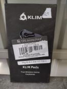 Klim True Wireless Stereo Earphones Grade U RRP £40