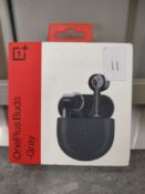 One Plus Buds Earbuds Wireless – Grey Grade U RRP £74.99