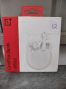 One Plus Buds Earbuds Wireless – White Grade U RRP £79.99