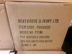 Pallet of Amphora Ceramic Fragrance Pot from Heathcote & Ivory Ltd