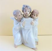 Lladro Porcelain 'Angels Group' Figurine