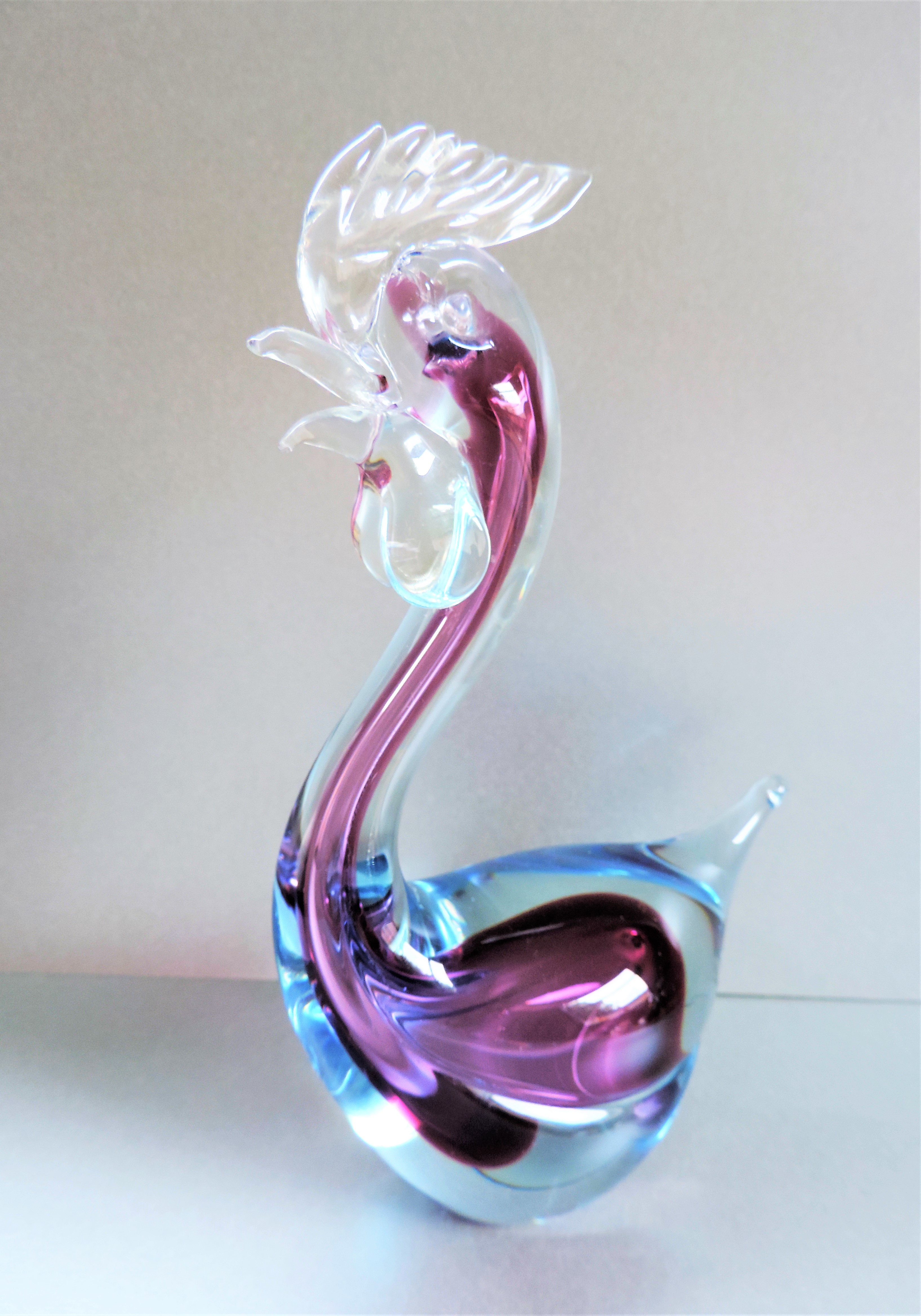 Vintage Sommerso Murano Glass Animal - Image 3 of 5