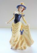 Royal Worcester Figurine Alice Summer Romance 1996