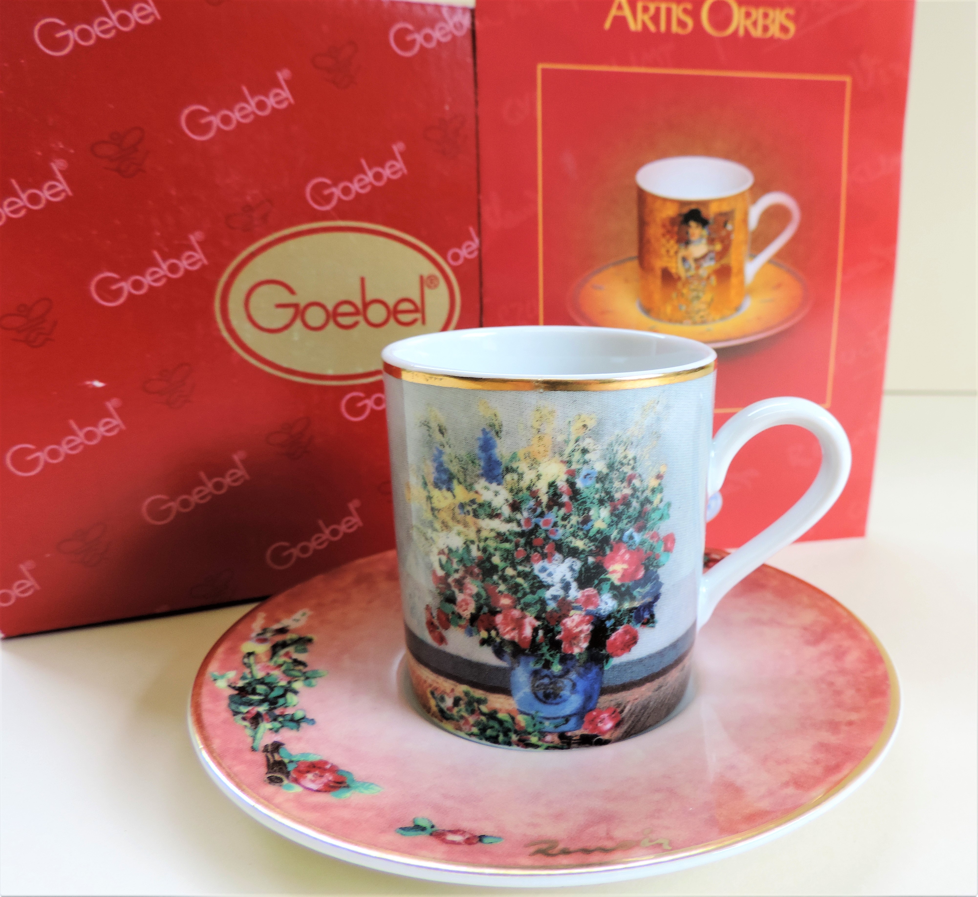 Goebel Artis Orbis Pierre Auguste Renoir Demitasse Expresso Cup & Saucer - Image 4 of 5