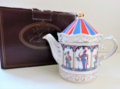 Vintage Sadler """"""""Bandstand"""""""" Tea Pot Edwardian Entertainments