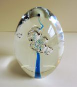 Vintage Art Glass Paperweight