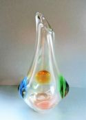 Frantisek Zemek Art Glass Vase from the Rhapsody collection