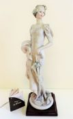 Giuseppe Armani Lady with Sunshade Figurine Florence Italy