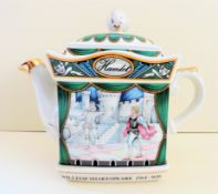 Sadler Staffordshire Porcelain Teapot 'Hamlet'