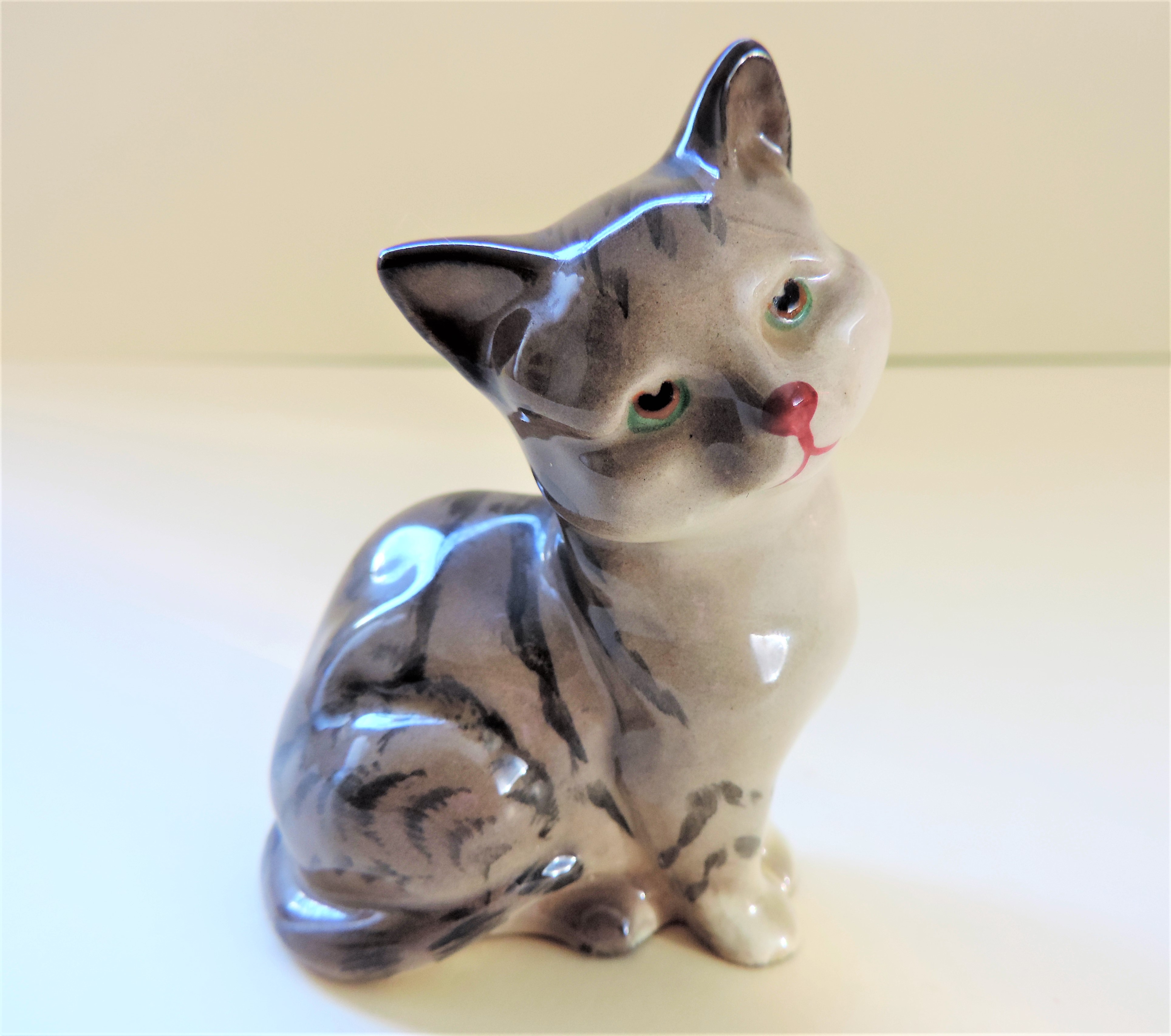 Vintage Royal Doulton Tabby Kitten Figurine - Image 2 of 4