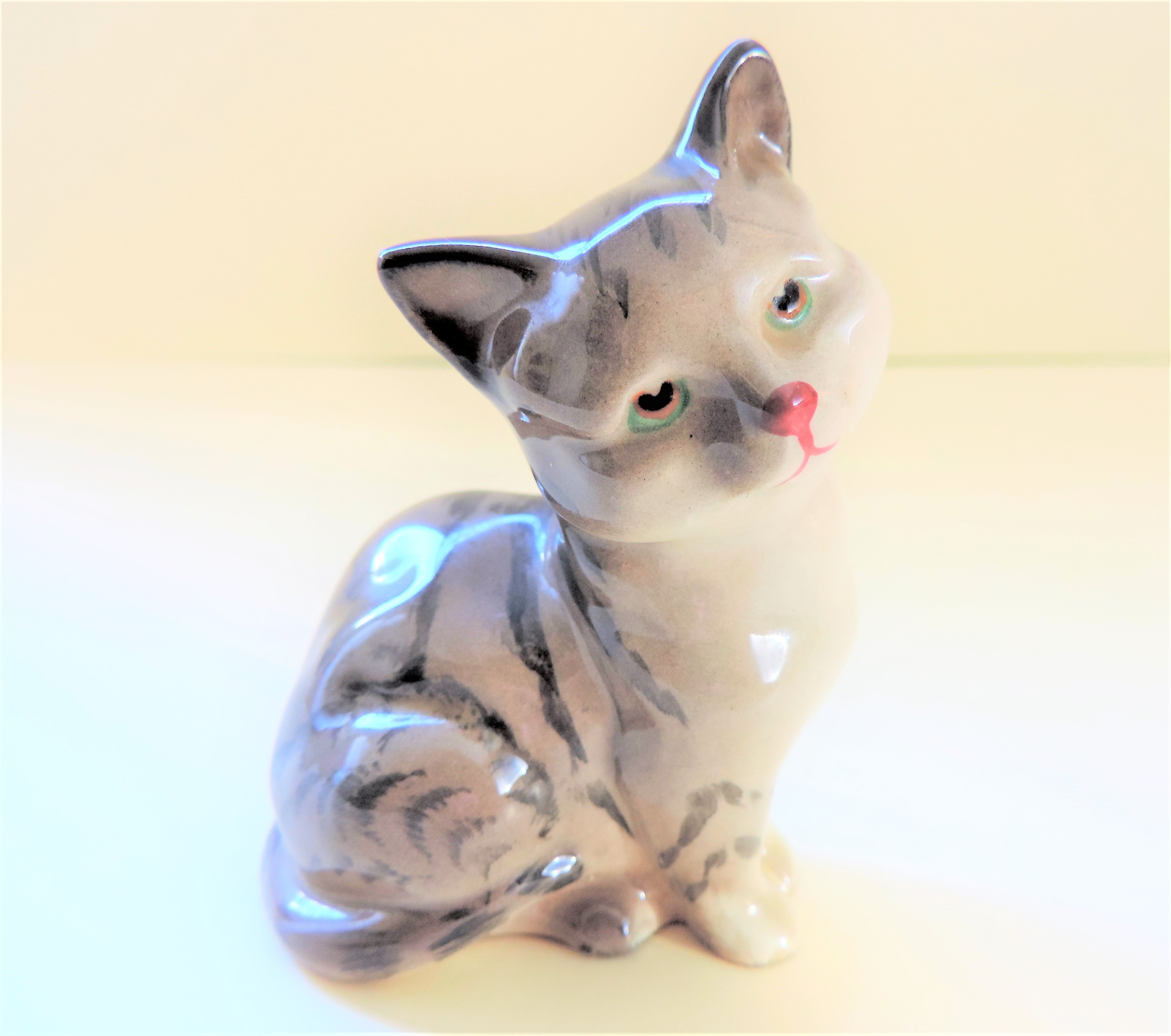 Vintage Royal Doulton Tabby Kitten Figurine