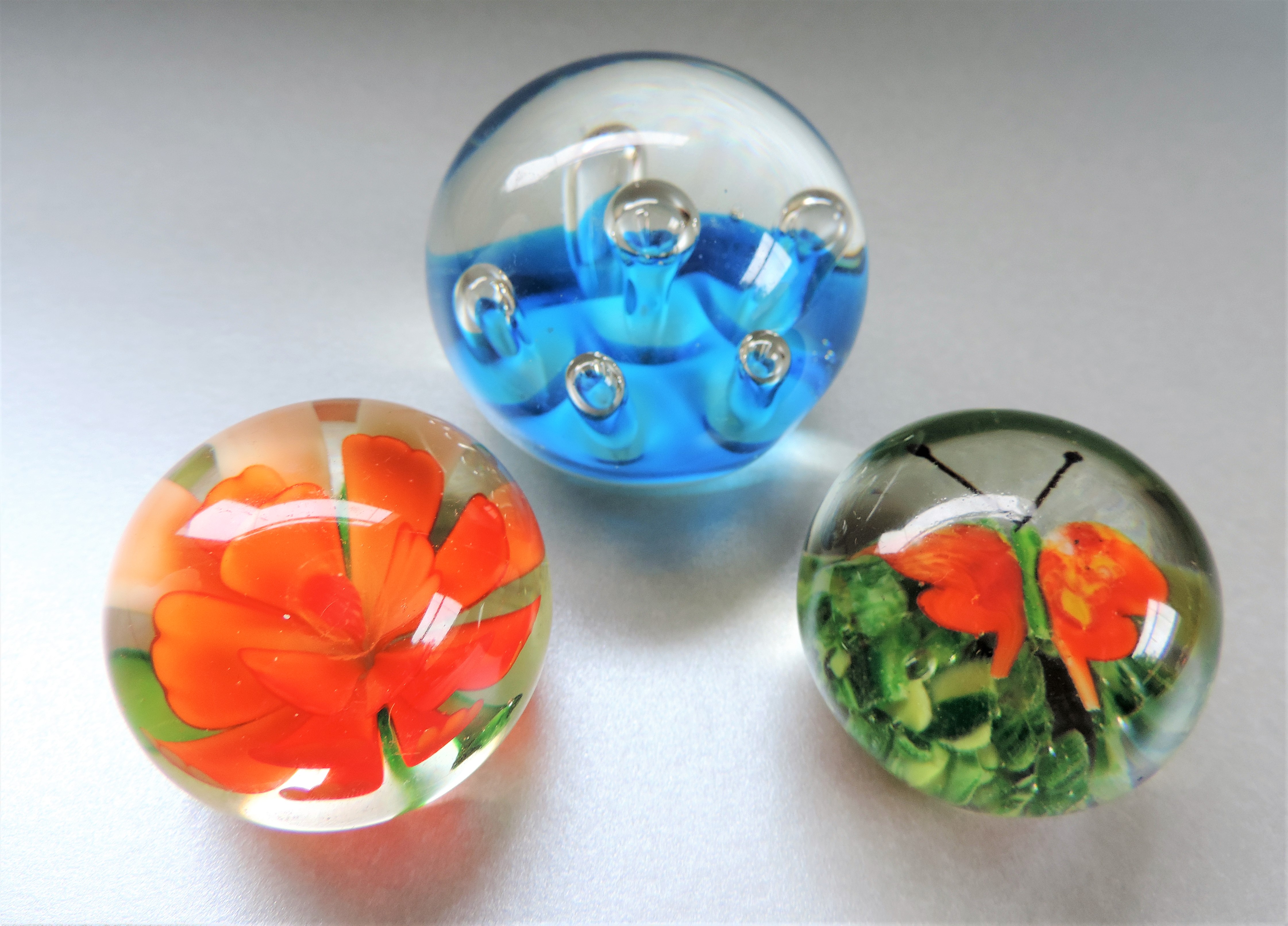Small Collection of Three Paperweights - Image 2 of 3