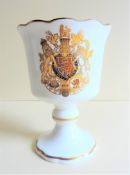 Royal Worcester Porcelain Charles & Diana Wedding Toast Goblet