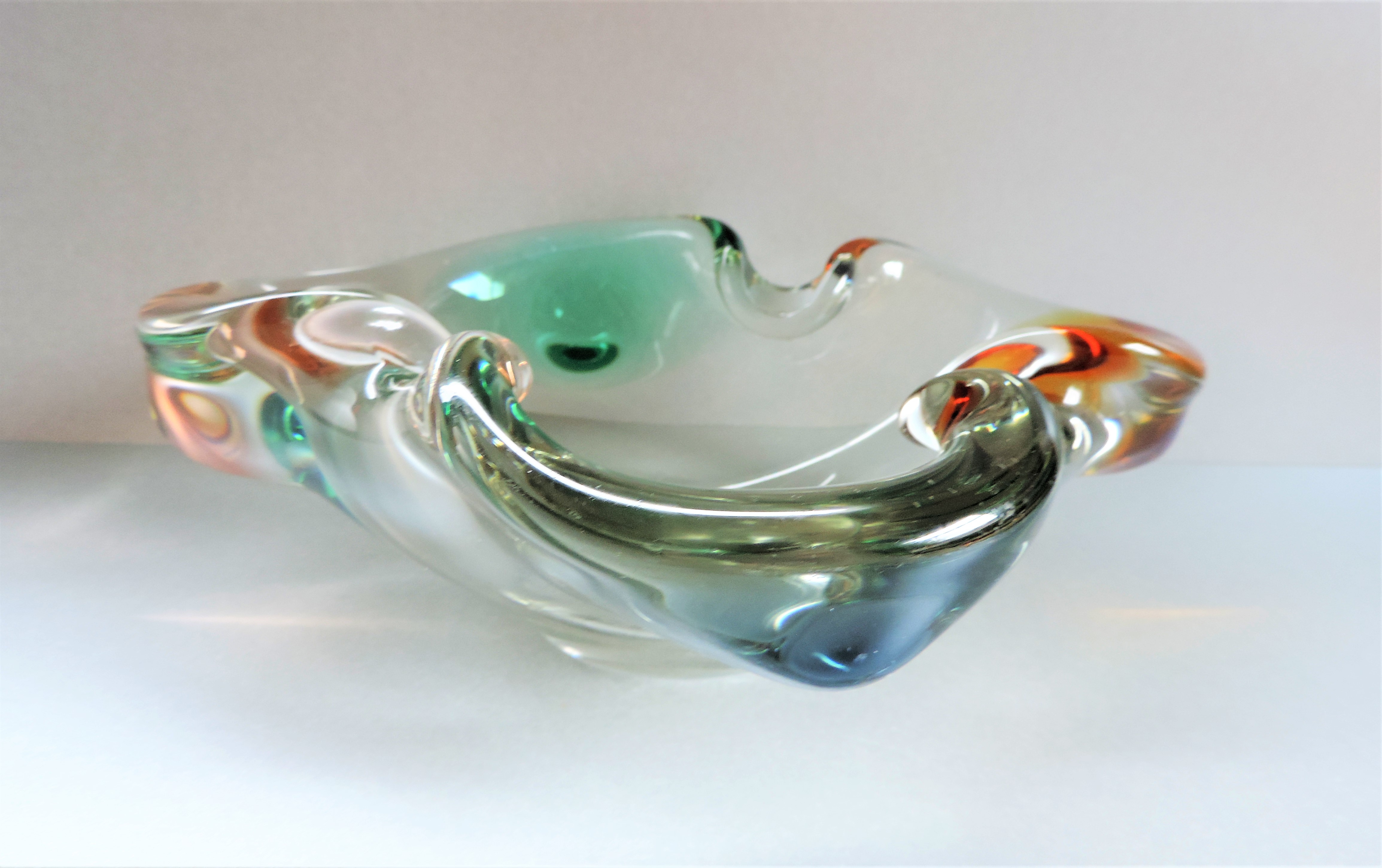 Frantisek Zemek Art Glass Bowl for Mstisov Glassworks - Image 2 of 6