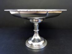 Art Deco Silver Plate Cake Stand