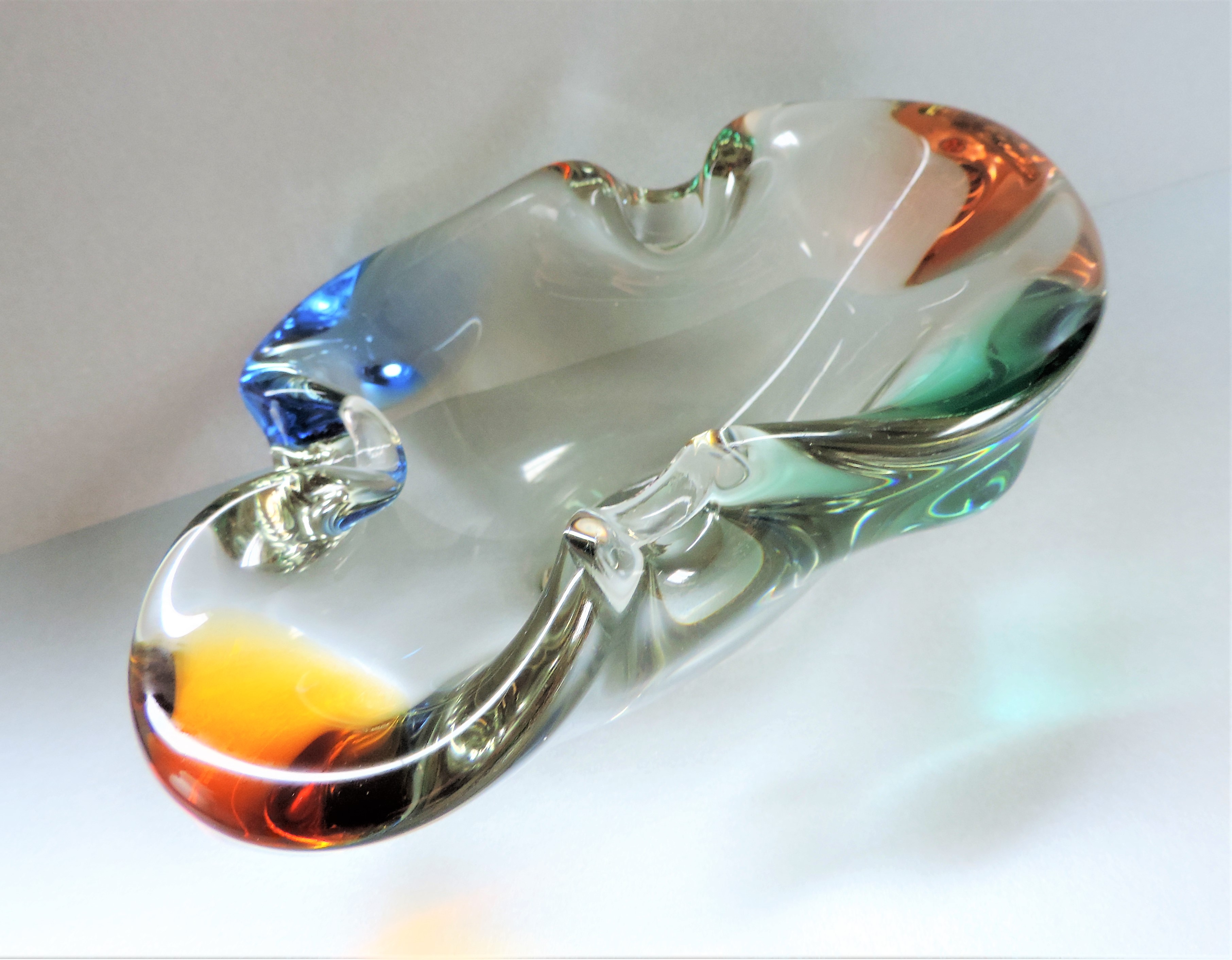 Frantisek Zemek Art Glass Bowl for Mstisov Glassworks - Image 6 of 6