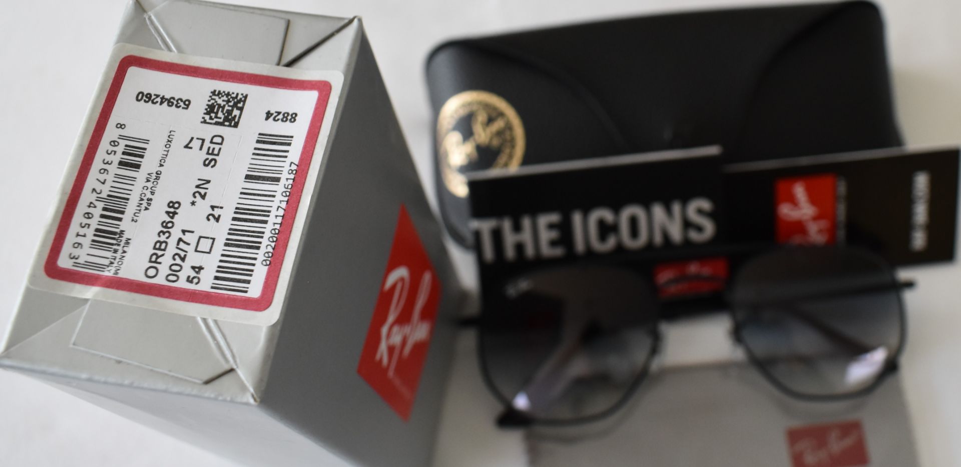 Ray Ban Sunglasses ORB3648 002/71 *2N - Image 3 of 3