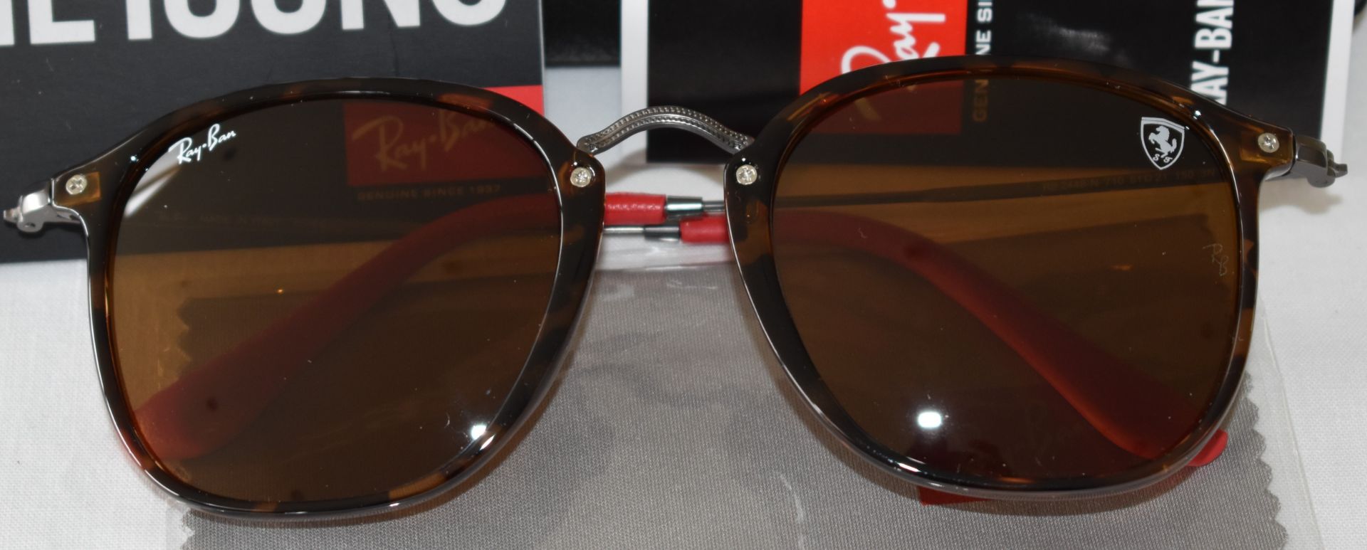 Ray Ban Sunglasses (Ferrari)ORB2448N 710 *3N - Image 2 of 4
