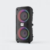(R11E) 1x iDance Partybox DJX100. Portable All In One 200W Party System With Microphone. Compatible
