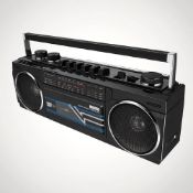 (R11G) 6x Retro Cassette Player Bluetooth Boombox.