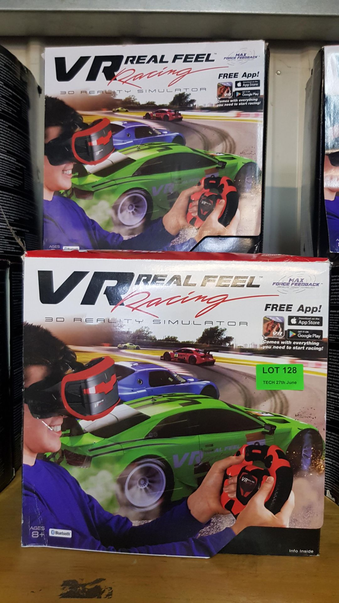 (R14C) 4x VR Real Feel Racing 3D Reality Simulator - Image 2 of 2