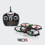 (R11B) 7 Items. 4x Red5 Motion Control Drone. 3x Red5 Virtually Indestructible Drone.