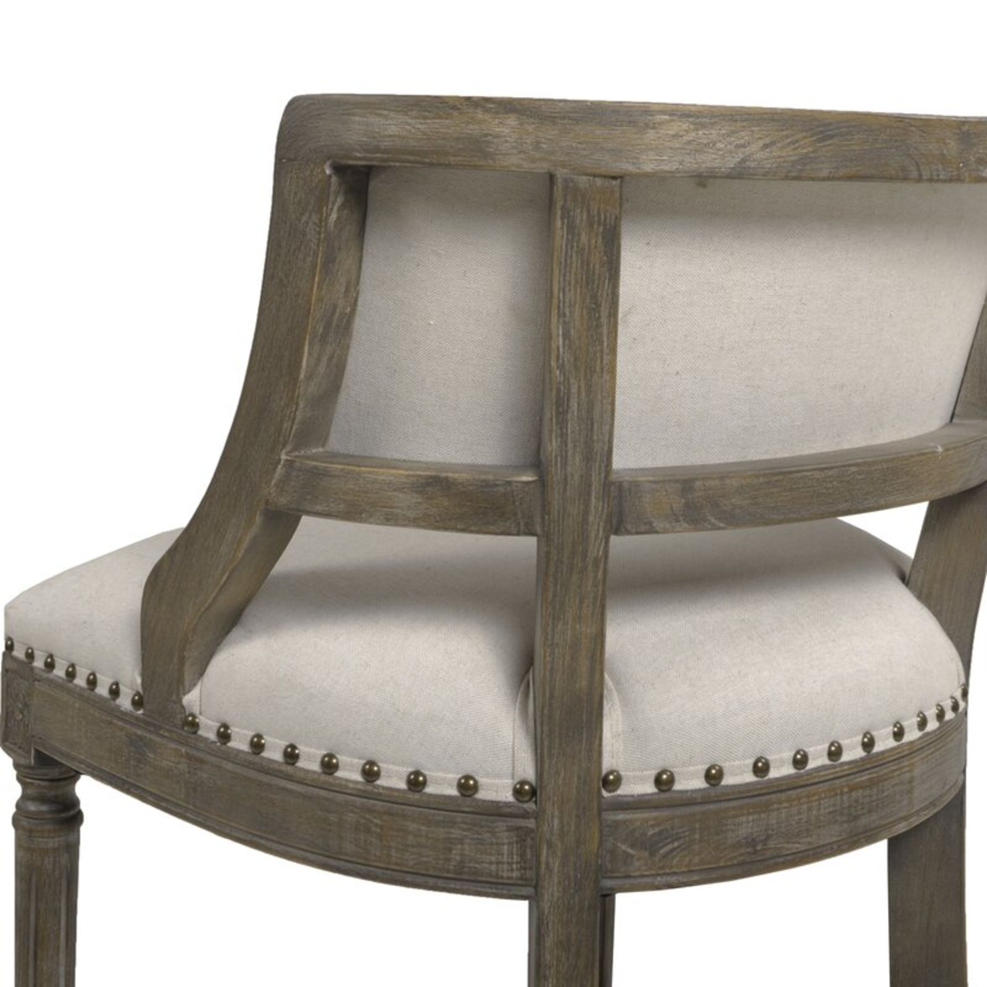 Grice Bar Stool 30 inch Beige by Jennifer Taylor Home - Image 5 of 7