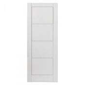 JB Kind Quattro White Internal Door 35x1981x762mm - QUA26