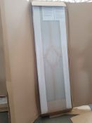 3 x LPD Oak reims centre doors, 579 x 1981 x 34mm