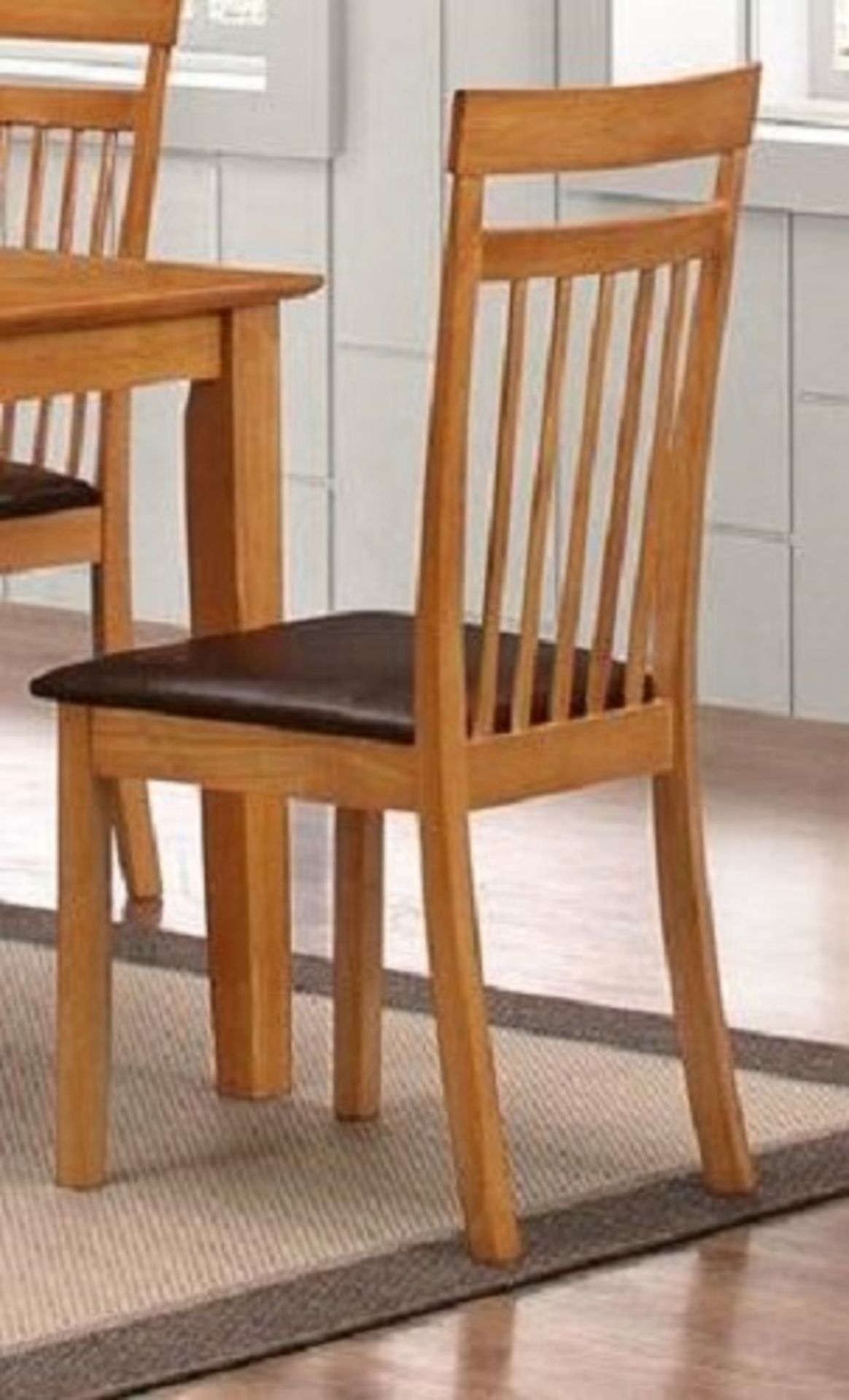 Elisa shaker chairs, beech set of 2