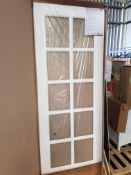 Jeldwen 760 x 1980mm Ten Glass Panel Interior Engineered Primed Timber Door