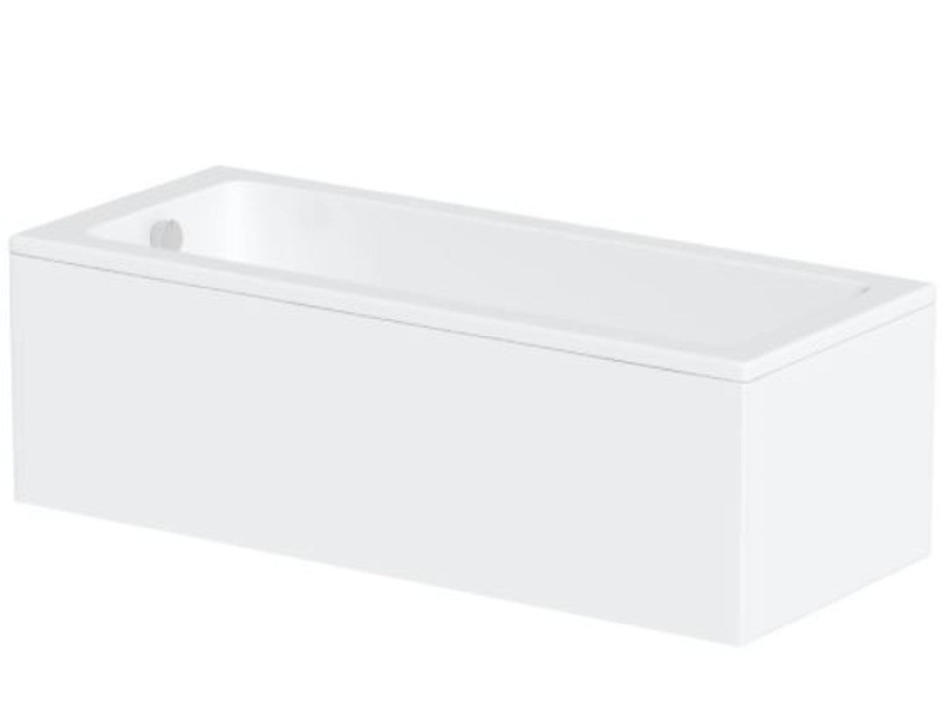 1700 x 750 Single Ended Square Bath. BATH ONLY - Image 3 of 4