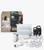 (R9C) 2x Tommee Tippee Closer To Nature Complete Feeding Set