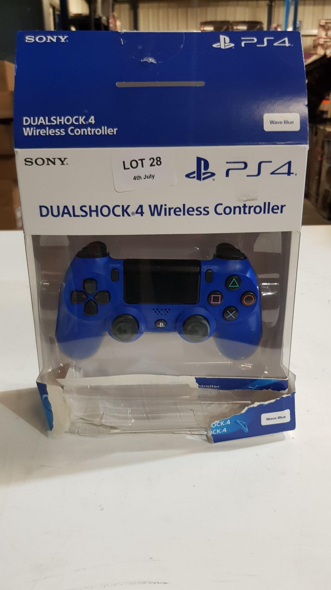 1x Sony PS4 Dual shock 4 Wireless Controller Blue RRP £49.99 - Image 2 of 2