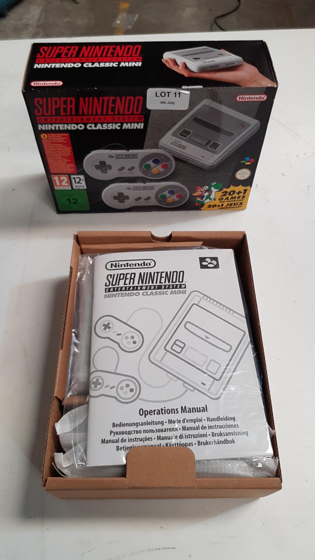 1x Super Nintendo Entertainment System Nintendo Classic Mini (Currently Selling For £250 On Amazon - Image 4 of 5