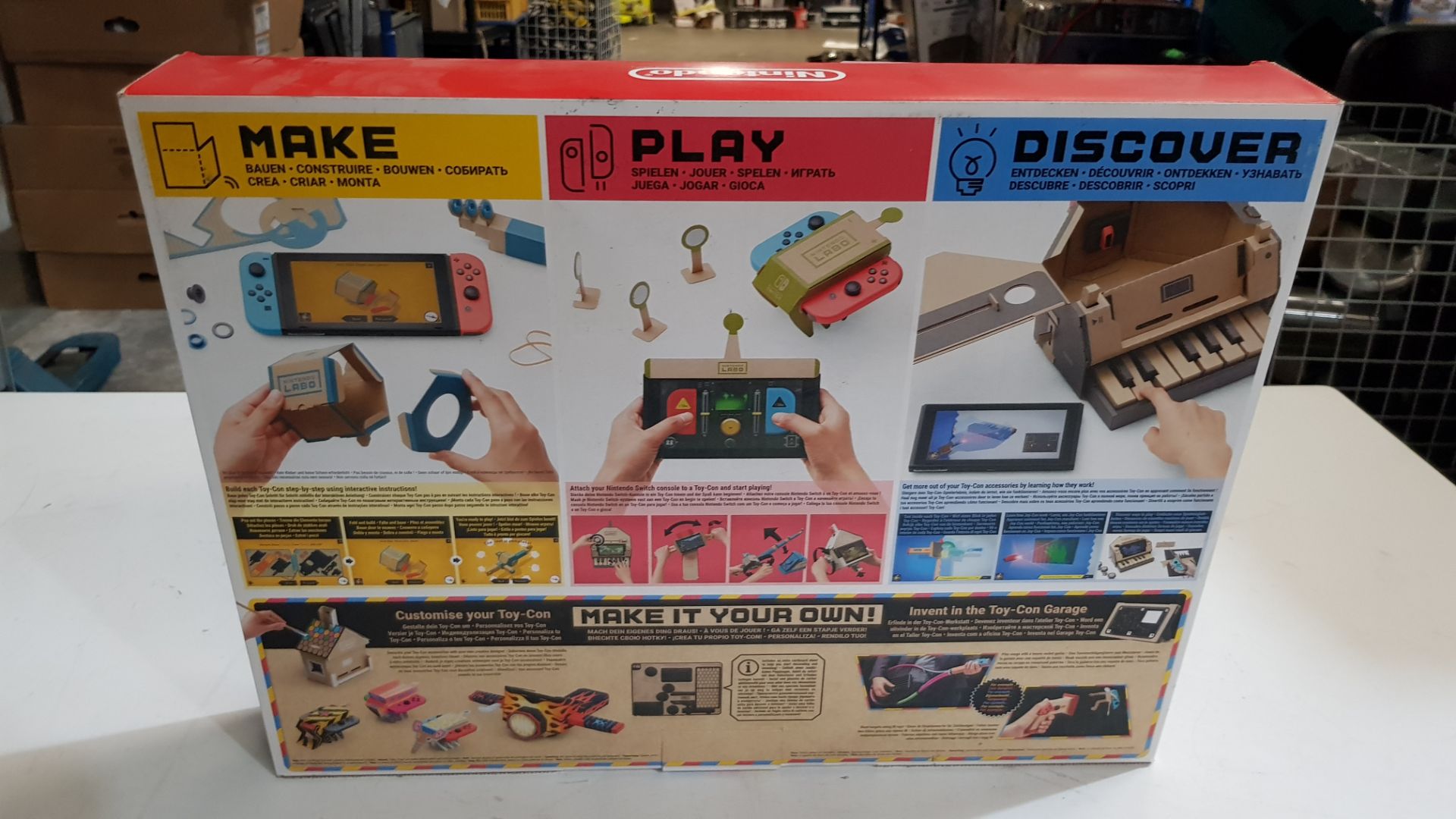 1x Nintendo Switch Labo. Toy Con 01 Variety Kit Multi Kit RRP £69.99. New, Sealed Unit. Opened Fo - Image 3 of 4