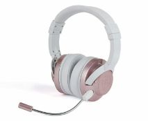 3x Power A Fusion Wired Gaming Headset White And Rose Gold. All New, Sealed Units.