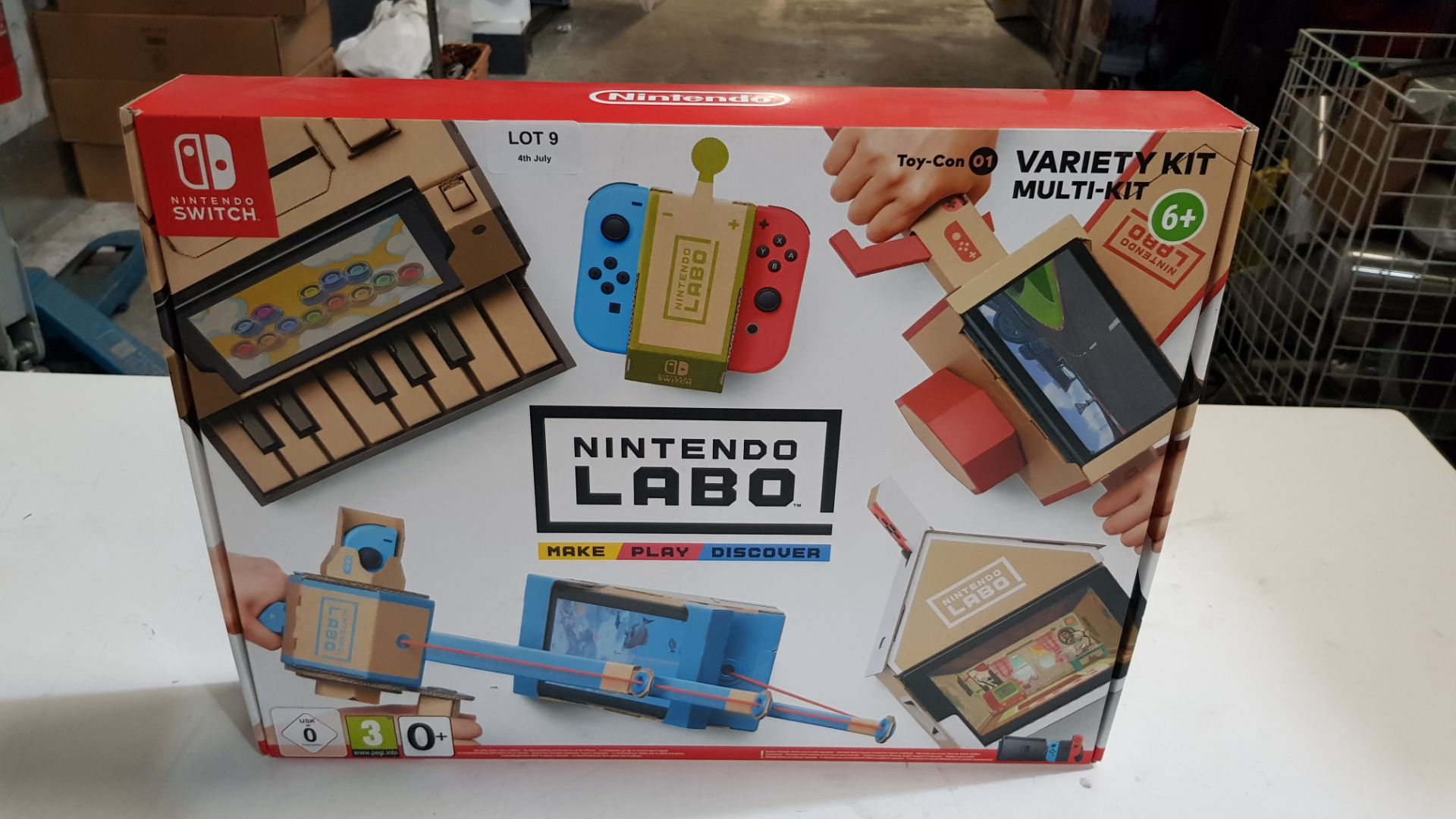 1x Nintendo Switch Labo. Toy Con 01 Variety Kit Multi Kit RRP £69.99. New, Sealed Unit. Opened Fo - Image 2 of 4