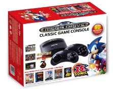 1x Sega Mega Drive Classic Game Console. With 80 Built In Games.