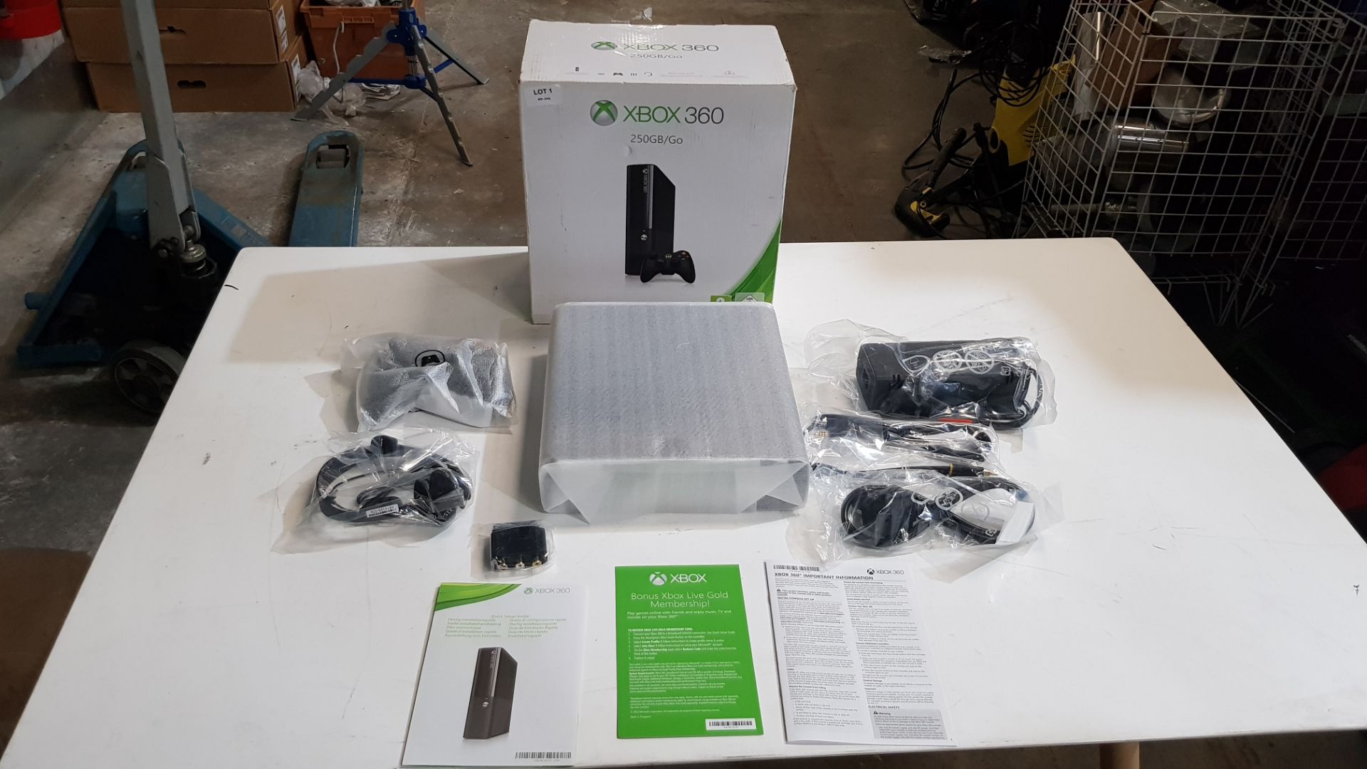 1x Xbox 360 250GB Go. New, Sealed Unit. Opened For Contents Photograph. - Image 7 of 8