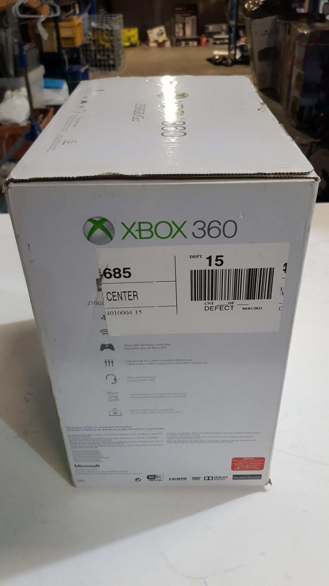 1x Xbox 360 250GB Go. New, Sealed Unit. Opened For Contents Photograph. - Image 5 of 8