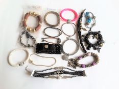 Collection Of 16 Costume Jewellery Bracelets (1)