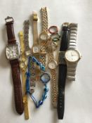 Collection Of 9 Wristwatches - Pierre Cardin, Pulsar, Baofa, Ingersoll, Sekonda Etc (Gs1)