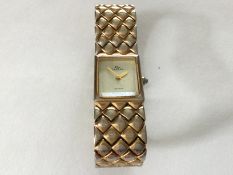 Ladies Cenere 545 Gold Plated Wristwatch (Gs6)