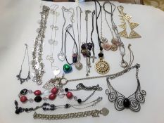 Collection Of 19 Costume/Vintage Pendants/Necklaces (1)