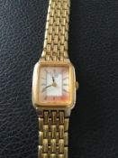 Citizen Quartz Gold Plated Ladies Wristwatch (Gs20)