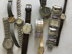 Collection Of 9 Ladies & Gents Watches - Ingersoll, Sekonda, Seiko Etc (Gs3)