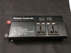 Power inverter DC 12v to AC 200v-240v